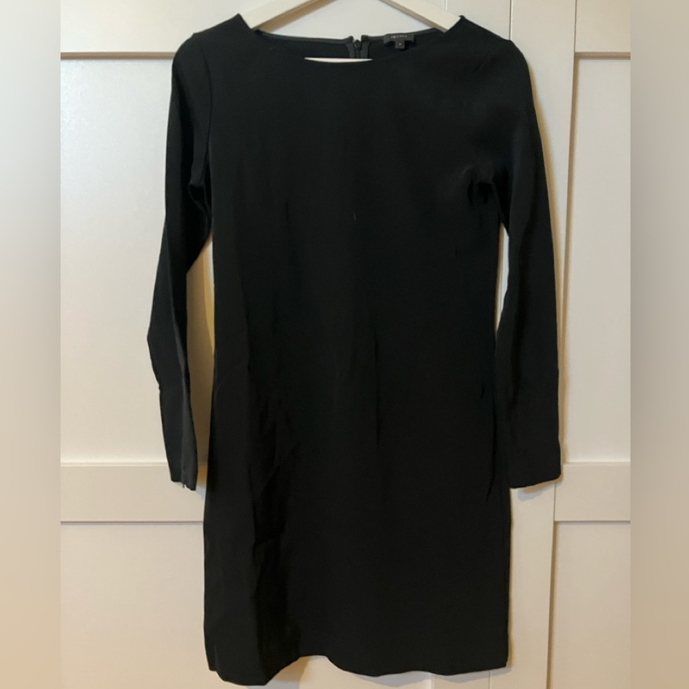 Theory long Sleeve Mini Dress